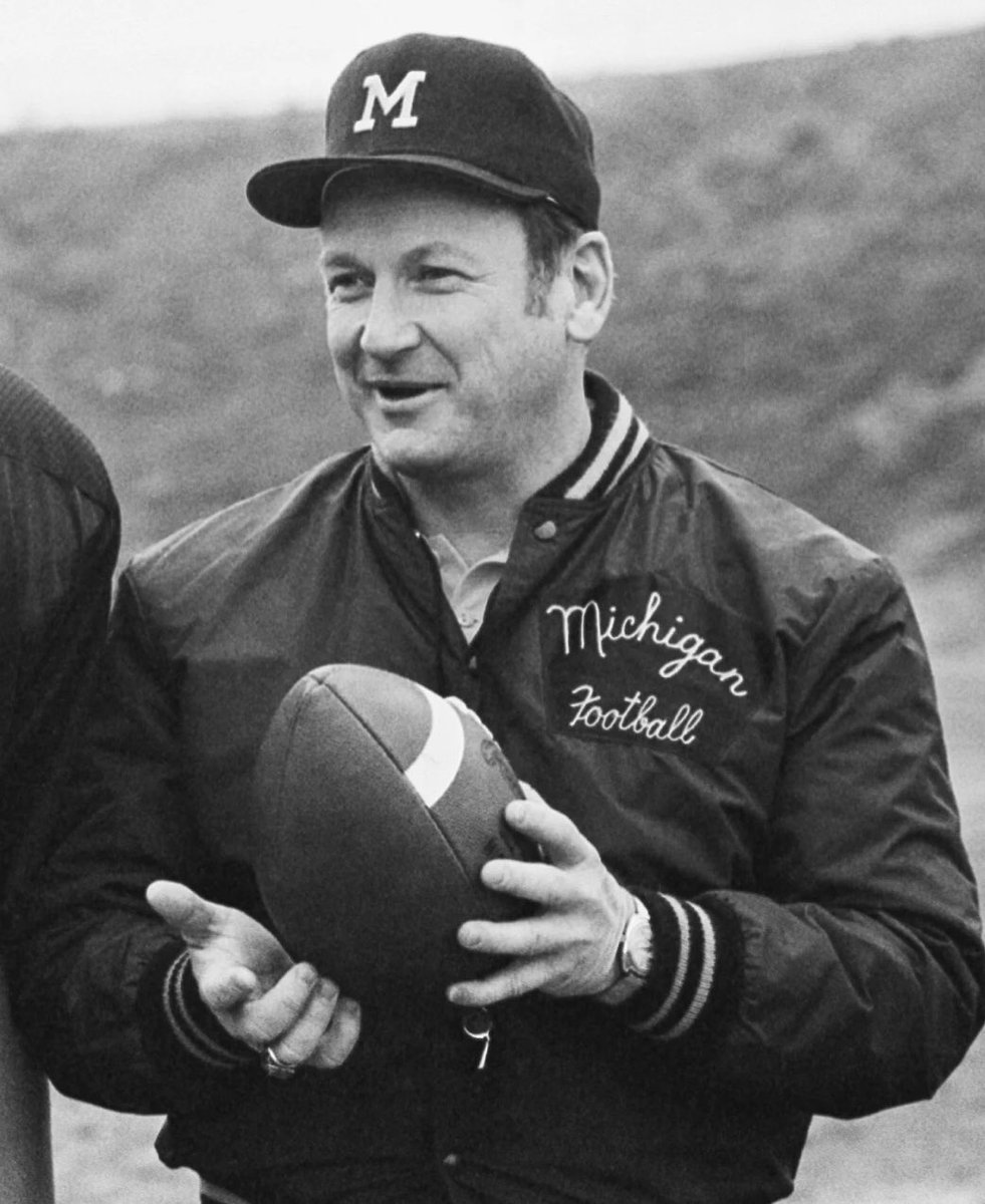 BoSchembechler's tweet photo. Remembering this stud as one of the best football coaches of all time. It’s been 15 years and the fan base will appreciate you until the end of time. #BoSchembechler #GoBlue #TheTeam 🏈 https://t.co/eTcIYic4RT