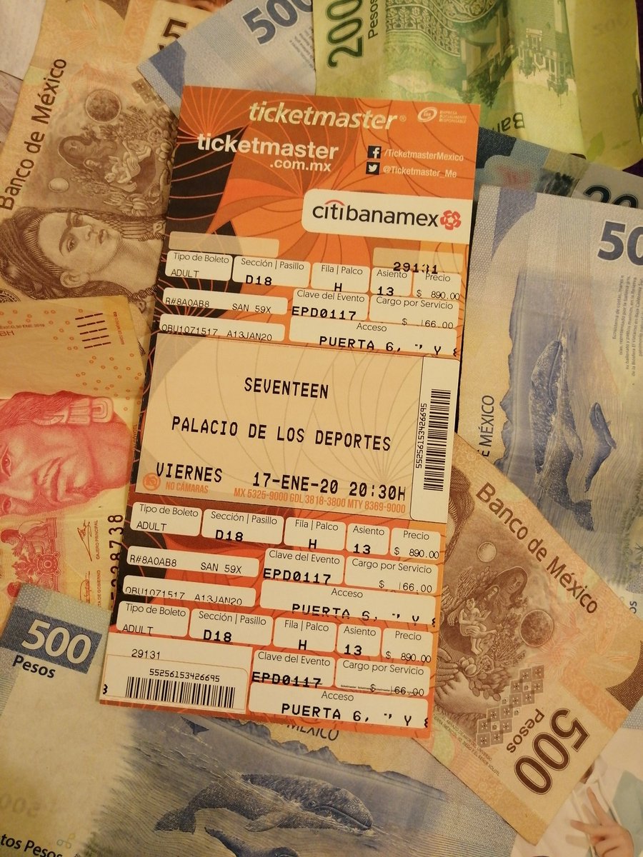 ludoowss's tweet photo. te has encontrado con el ticket de la buena suerte, dale rt para que no te falte dinero y puedas asistir a un concierto de seventeen https://t.co/4Tvo5cPk8F
