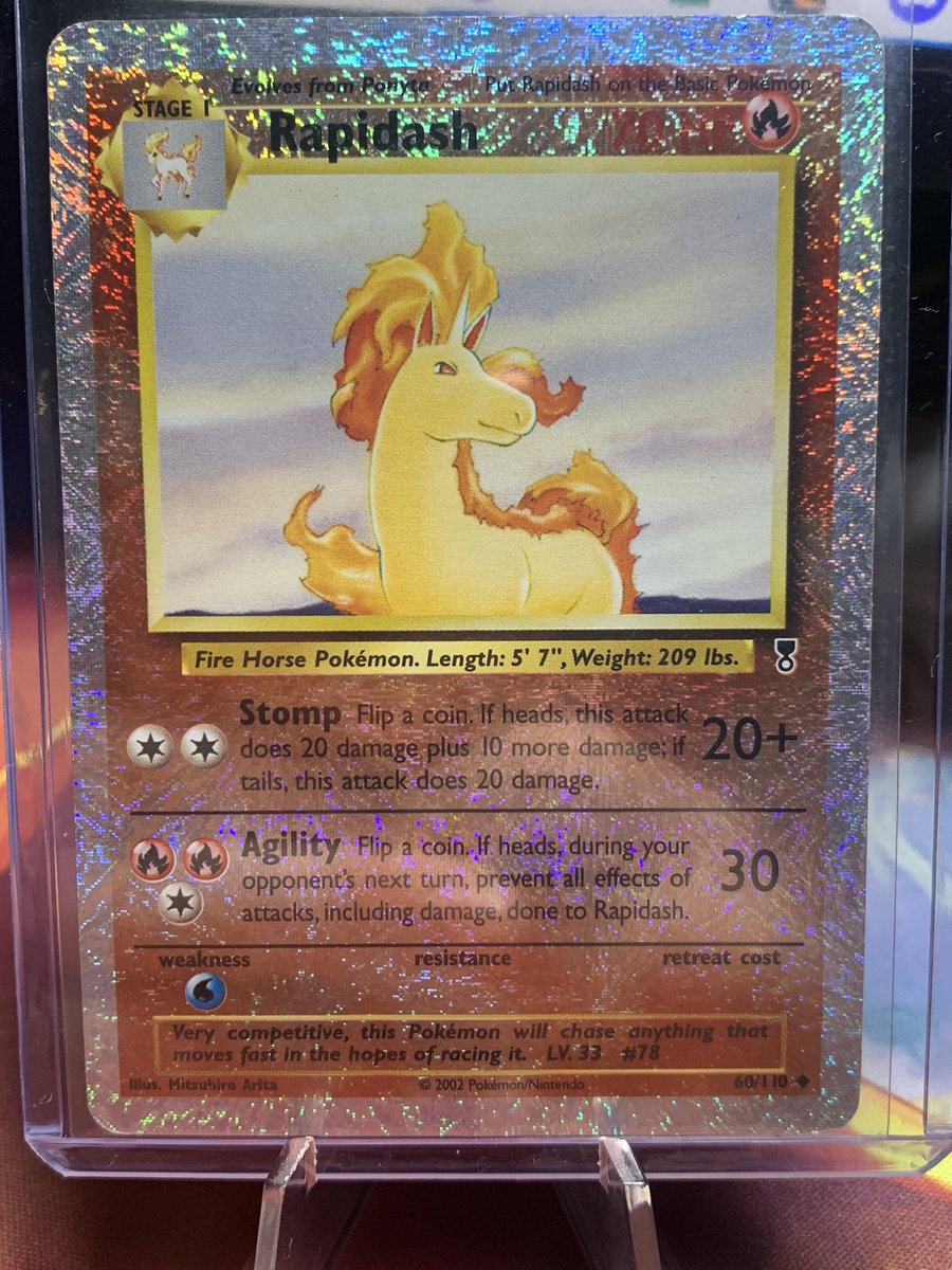 horse pokemon card Electric Energy 1st Edition Gym Heroes NM, 130/132 Pokemon Card