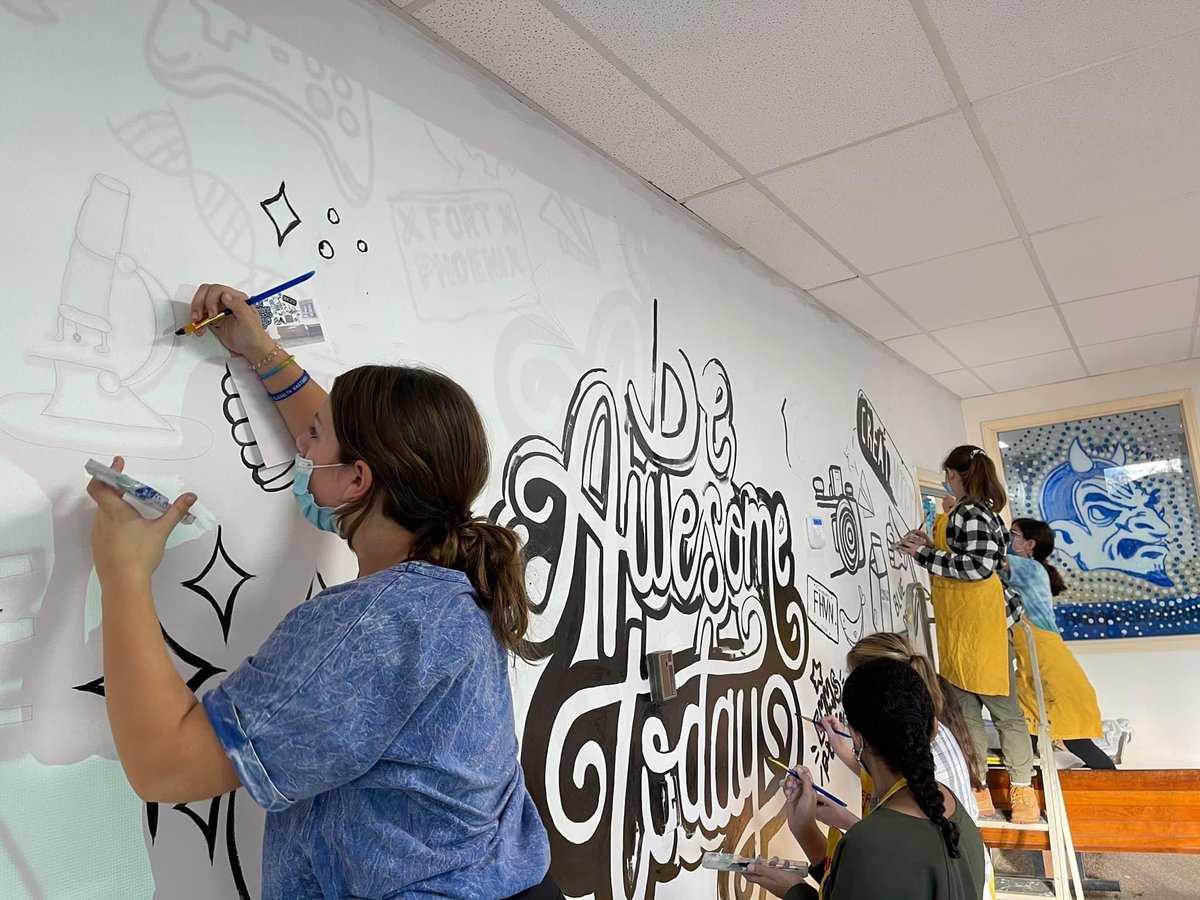 So thankful for our EHMS Community Art Club. This is new to us this year and definitely making a positive impact on our community.