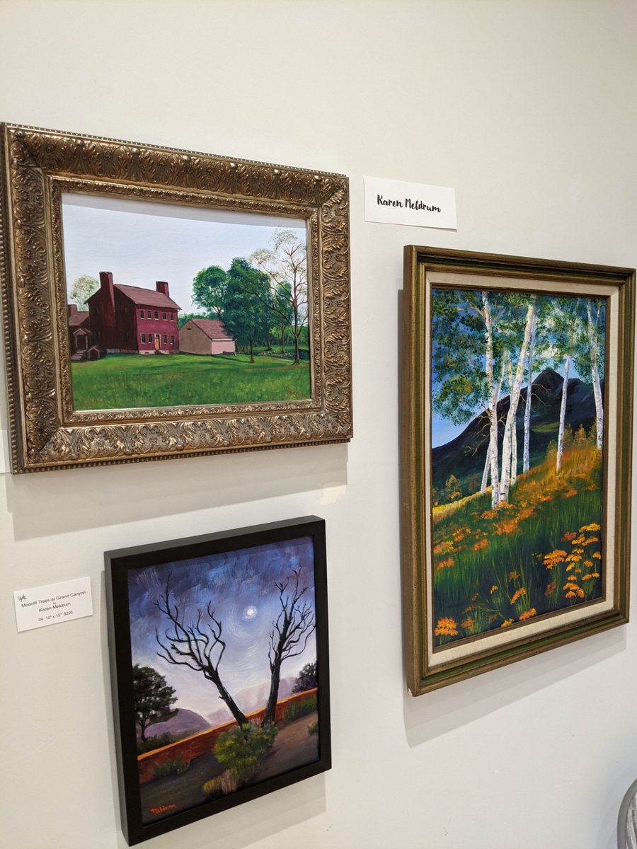 HDSGilbert's tweet photo. Be sure to stop by Gallery 4 when you're at the museum and check out all the AMAZING art from members of the Gilbert Visual Art League. Most pieces are for sale! #SupportLocalArtists #GVAL https://t.co/iBjmnCnFS9