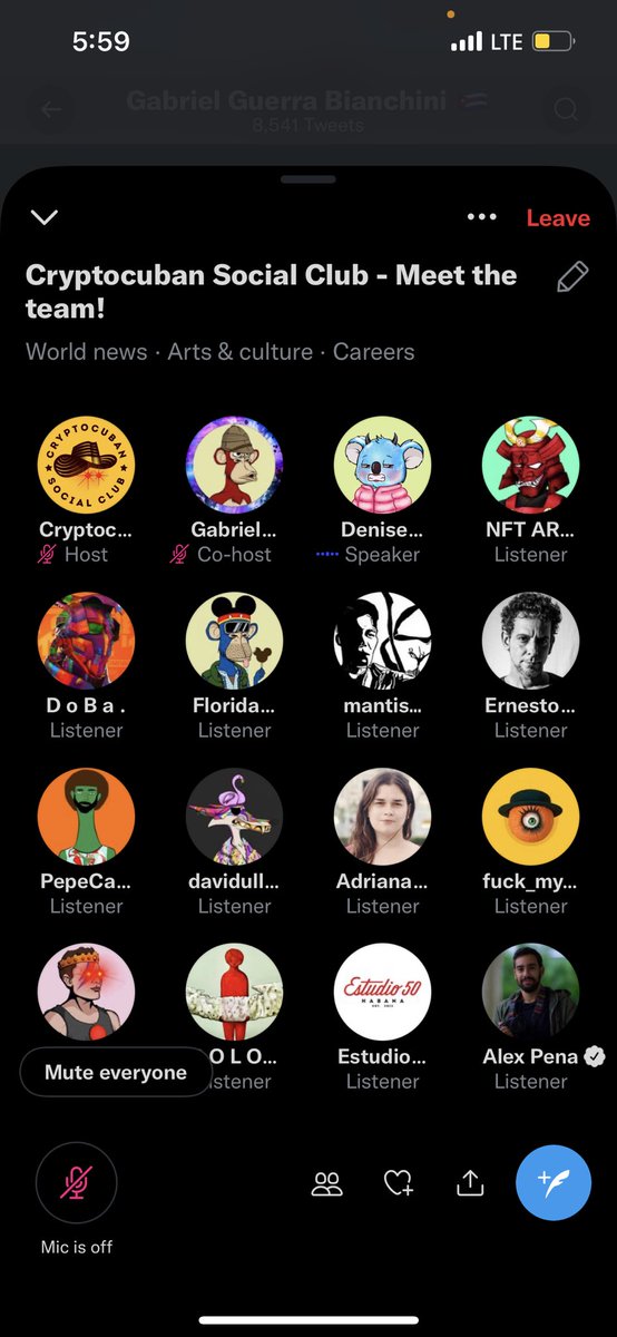 cryptocubans's tweet photo. THANK YOU SO MUCH!!!

This have been magic! Thank you!

@cryptocubans Social Club are a Global Community! 🌎🌍🌏

We are bringing a people-to-people collectible!

Wait for it! This is just the beginning!!! 🚀🚀

We RUG but we are Strong! https://t.co/2aBvJEvHUB