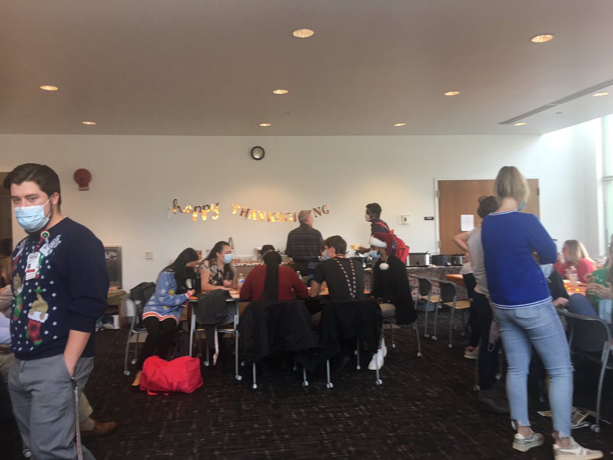 drmiser's tweet photo. @OhioStateFamMed What a great way to begin a week of Thanksgiving - spending time together eating great food prepared by all!  There’s nothing better than being thankful together! https://t.co/rrmw8EJ7OT