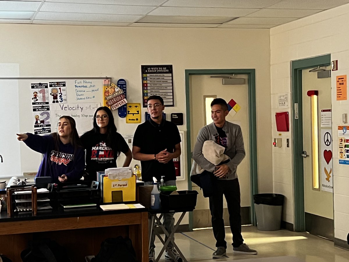 BOrtega_EMS's tweet photo. Our 8th grade students had great presentations by our former Ensor eagle students who are now Falcon early college students!! Thank you for the great information @BPena_EMS @OWright_EMS @EHScounselors__ @Ensor_MS https://t.co/8cvii5cAUs