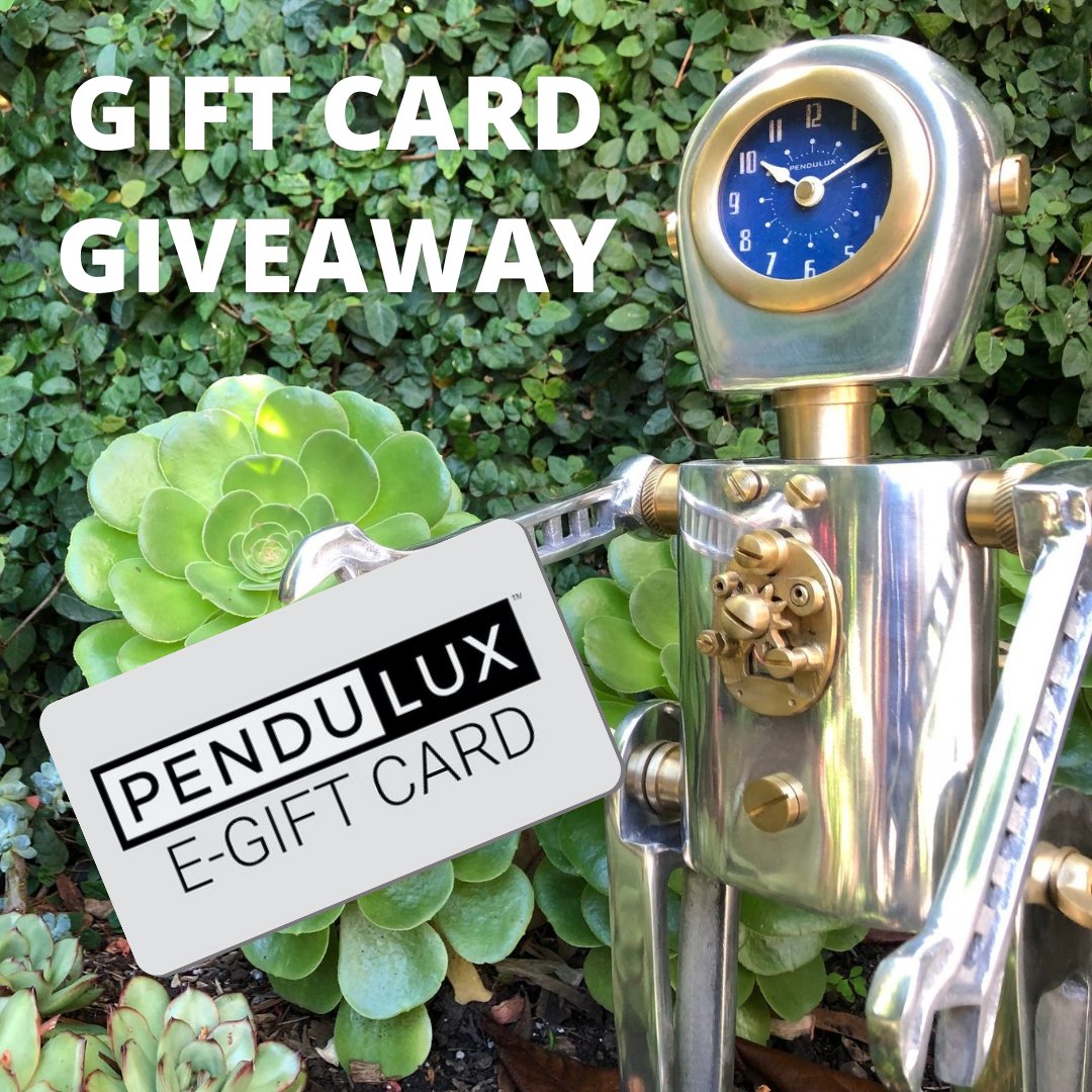 PenduluxGoods's tweet photo. Karl the Robot wants you to sign up for our newsletter to be automatically entered to win a $50 gift card. We'll be drawing a lucky winner for each day from now until Friday!
🤖
https://t.co/LmXQNY2fkf

#signup #newsletter #giftcards #newsletter #subscribe #pendulux https://t.co/bSCicmcjg5