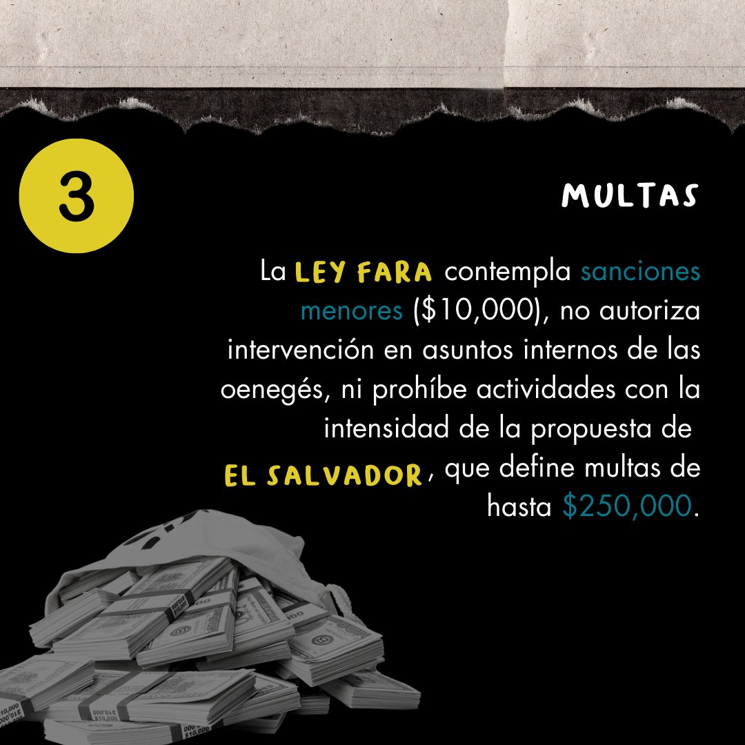 RevistaFactum's tweet photo. #LeydeAgentesExtranjeros | 👂Una de las diferencias es que la Ley FARA no contempla NINGÚN impuesto para la cooperación extranjera. https://t.co/VG2bV5xZHB