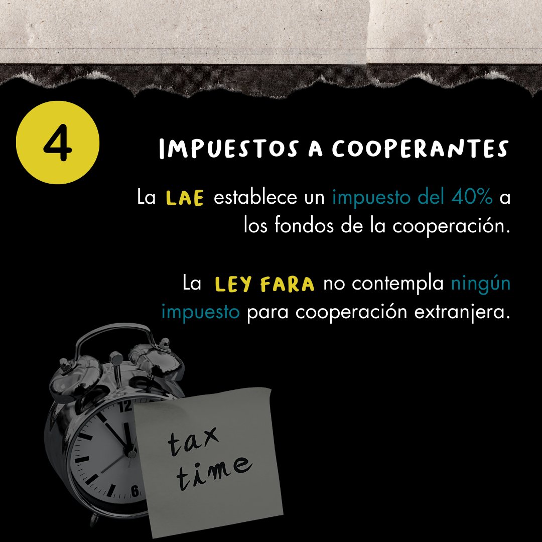 RevistaFactum's tweet photo. #LeydeAgentesExtranjeros | 👂Una de las diferencias es que la Ley FARA no contempla NINGÚN impuesto para la cooperación extranjera. https://t.co/VG2bV5xZHB