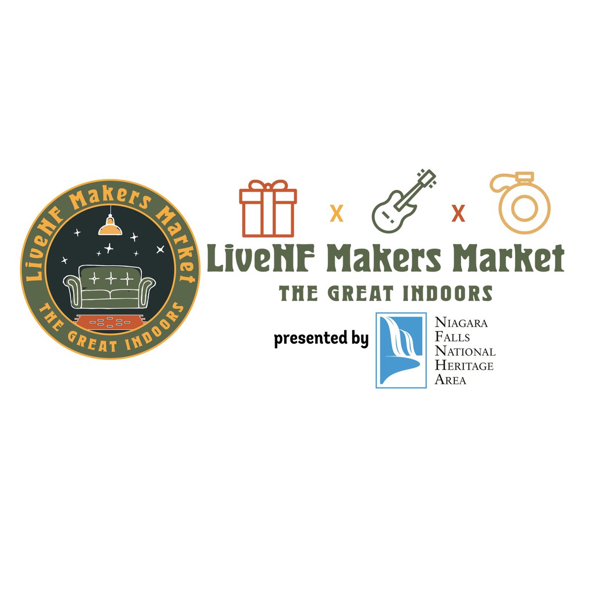 75+ vendors. A day of live music &amp; art. 11.27 The #LiveNF Makers Market presented by <a href="/FindYourNiagara/">Discover Niagara</a>. Learn more @ LiveNF.com/makersmarket