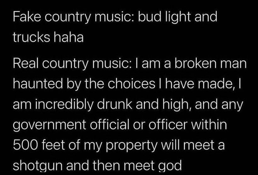 _OutlawCountry's tweet photo. Saw this on Instagram. The damn truth https://t.co/FZhWx3nOIu