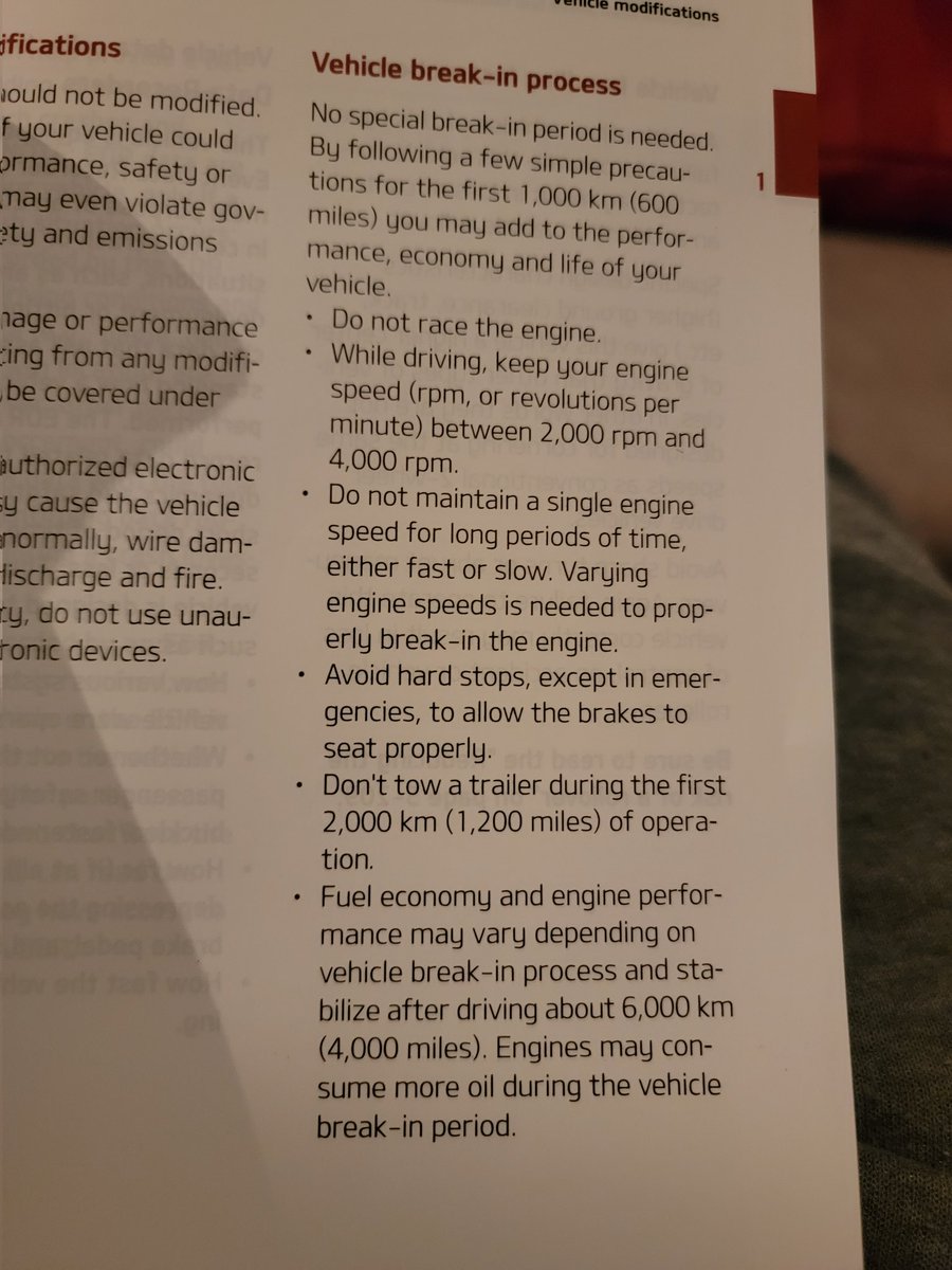 No special break-in period is needed. Here are the 7 steps to follow to break-in your engine... Ummm?