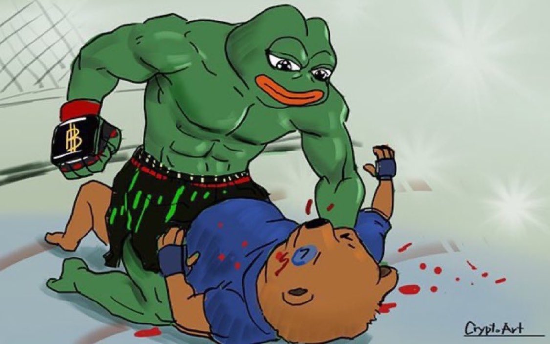 RookieXBT's tweet photo. holy shit bears are fucked https://t.co/9m8TC4F7AI