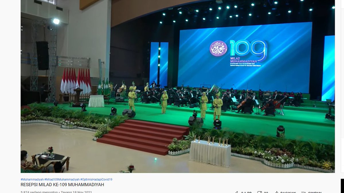 Siapa nih yang juga ikut live streaming Resepsi Milad ke-109 Muhammadiyah kayak mimin??
#Milad109Muhammadiyah #Muhammadiyah #OptimisHadapiCovid19 #umyogya #ipcosumy #komunikasiumy