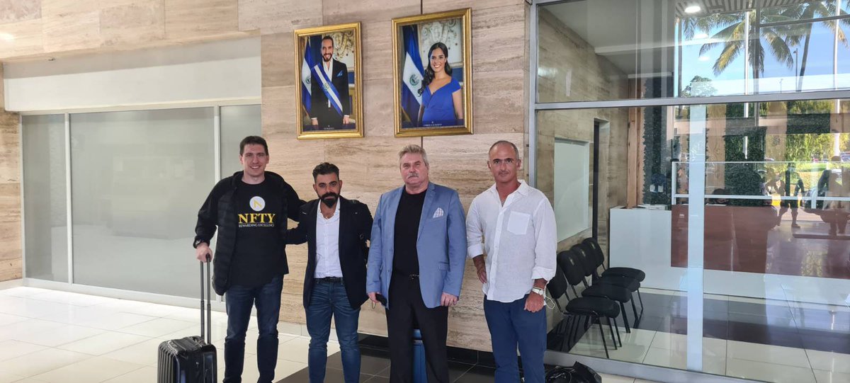 Steve Wood (@stevewoodus) on Twitter photo It's <a href="/Liberland_org/">Liberland</a> and <a href="/LiberlandAid/">Liberland Aid Foundation</a> in #ElSalvador, plus <a href="/NFTYtoken/">Naughty Token</a> for good measure! It's <a href="/Liberland_org/">Liberland</a> and <a href="/LiberlandAid/">Liberland Aid Foundation</a> in #ElSalvador, plus <a href="/NFTYtoken/">Naughty Token</a> for good measure!