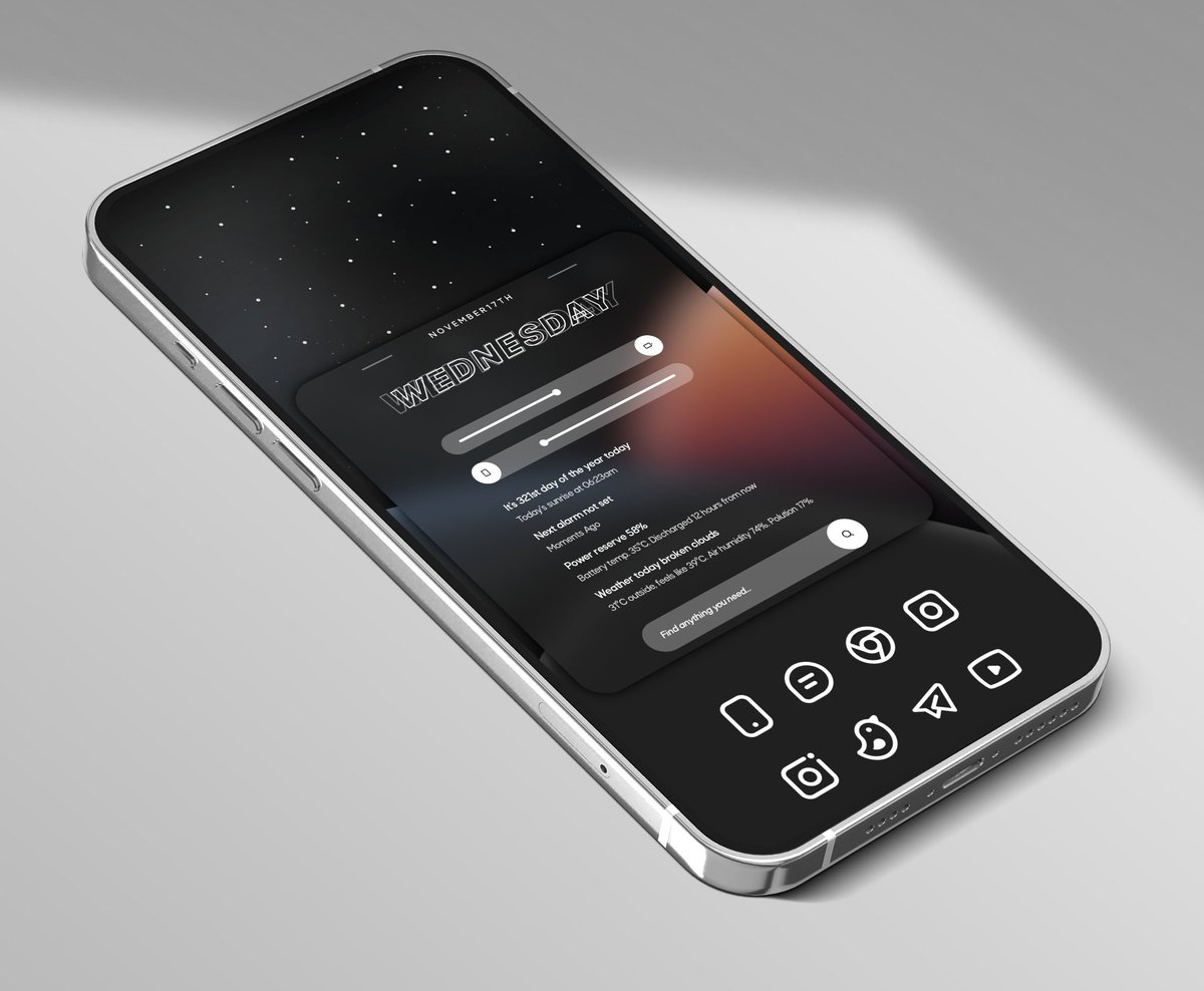 homescreen_4_u's tweet photo. Setup by @homescreen_4_u
Widget - #elementskwgt @droidbeauty
Icon pack - #beelinewhite @HeyAlphaOne
Wallpaper and Novabackup - get it from https://t.co/rP6j25xkhf
#templates - @design_ironic @andro_idfans
#androidcustomization #homescreen4u #homescreensetup #icons #trending https://t.co/Bcmaa0FXbf