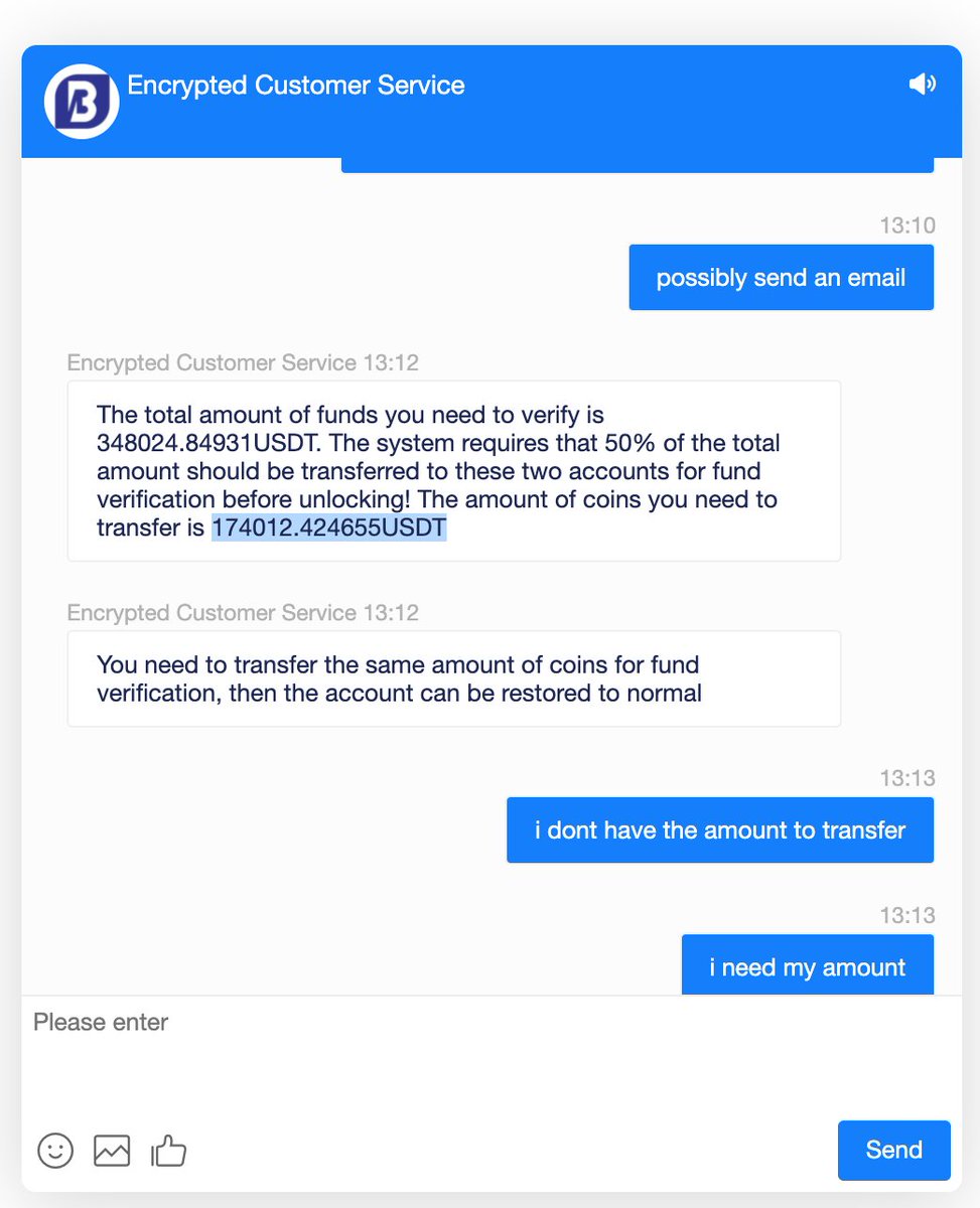 kandekarr's tweet photo. @ToTheLifeboats @digitalassetbuy @JoeParys @Bitboy_Crypto @CryptoWendyO @jungleincxrp @AlexCobb_ @CKJCryptonews @JohnEDeaton1 @attorneyjeremy1 Confrm they r scam, and asking me to deposit 174K to get withdraw my 348K USDT. @Bitboy_Crypto @ToTheLifeboats @digitalassetbuy @AlexCobb_ @JoeParys Can i do anything about it https://t.co/TuaZRotWAg