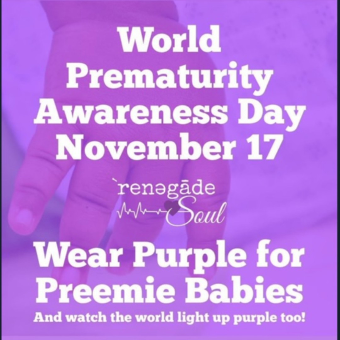 PAILConnectCLE's tweet photo. Thank you @renegadesoul216 for being a champion for The Pail Society families! #pailconnectcle #worldprematurityday #pailsociety #own #healthybabies #champions #familiesmatter #peersupport #littlewarriors #ittakesavillage #purple https://t.co/r7xkdAk9Do