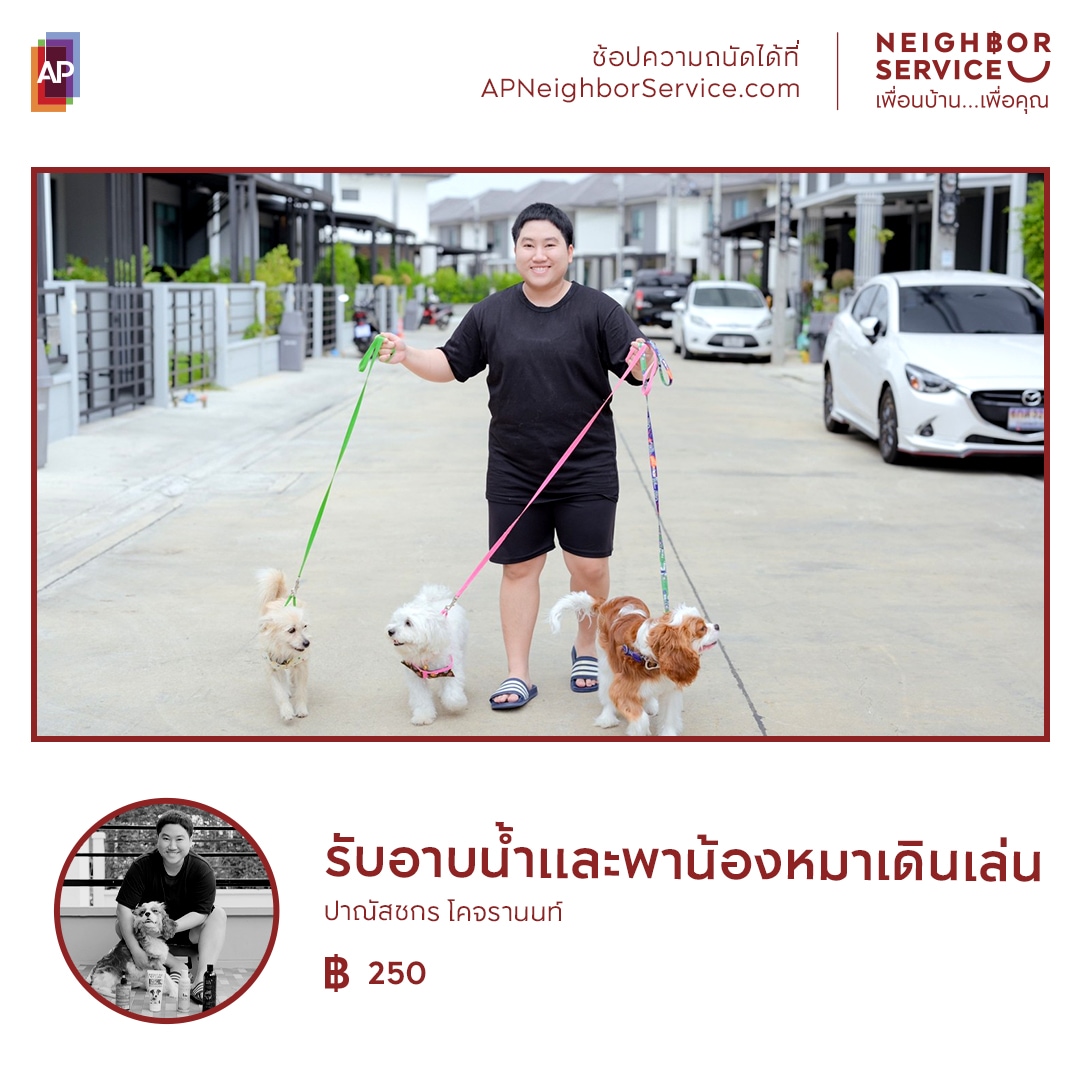 AP_Inspire's tweet photo. เปลี่ยน“ความถนัด”ให้เป็น“รายได้”และ“มิตรภาพ”
เพราะทุกความถนัดล้วนมีความหมาย😀
💓เอพี ไทยแลนด์ จึงสร้างแพลตฟอร์มออนไลน์“Neighbor Service เพื่อนบ้าน...เพื่อคุณ”มาร์เก็ตเพลสรูปแบบใหม่ ตอบโจทย์ทั้งผู้ชอปและผู้แชร์ https://t.co/iQOx7XCIVn
.
#APThai #APNeighborService #NeighborService https://t.co/4FEtGuekGc