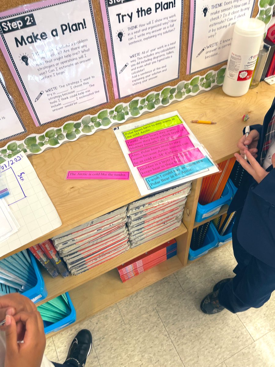 msferrinho's tweet photo. Last week the grade 3’s hosted @SwastekPina for a morning of literacy groups 🧩 Parts of a Paragraph Puzzle was a hit! 🎉 https://t.co/Zv3paRKjpv