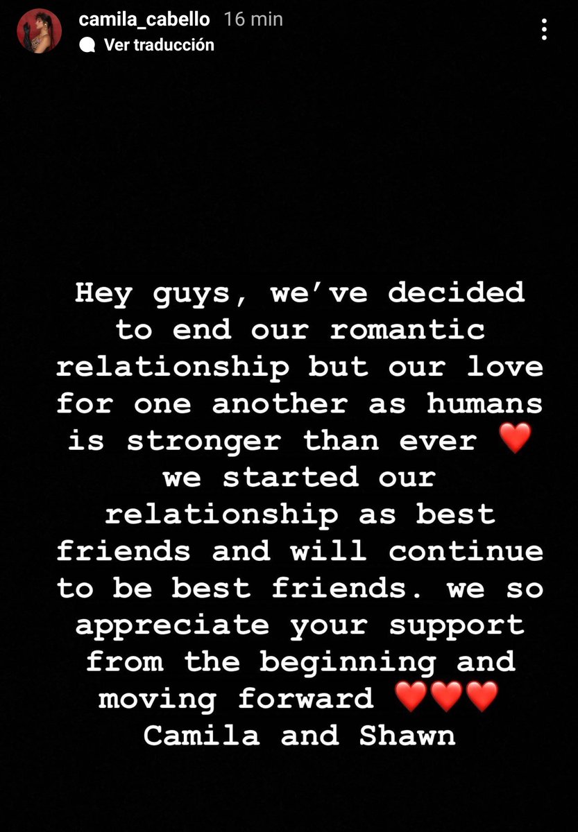 bubblepopmx's tweet photo. Camila Cabello y Shawn Mendes acaban de anunciar el fin de su relación amorosa. https://t.co/gEehNu9FSu