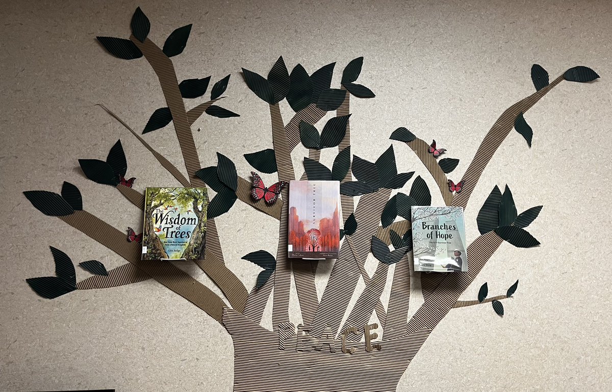 carriebrowntx's tweet photo. Look what sprouted in our @CRunLibrary, @MarcieColleen1 @LitaJudge @lorenlong @shazmaydani @storybreathing @ann_ammwrite @PainterNik! https://t.co/E9Y4Yi5r8J