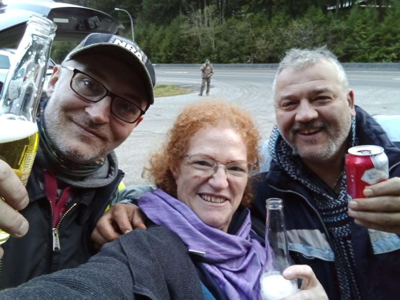 Sarah Penton (@pentononcbc) on Twitter photo Okanagan Symphony Orchestra conductor Rosemary Thompson was one of the hundreds stranded in Hope. She shared her stories of friendship and connection while stranded, including parking lot beer with a group Serbian hunters and truckers. <a href="/CBCOnTheCoast/">CBC On The Coast</a> <a href="/CBCGloria/">Gloria Macarenko</a> Okanagan Symphony Orchestra conductor Rosemary Thompson was one of the hundreds stranded in Hope. She shared her stories of friendship and connection while stranded, including parking lot beer with a group Serbian hunters and truckers. <a href="/CBCOnTheCoast/">CBC On The Coast</a> <a href="/CBCGloria/">Gloria Macarenko</a>
