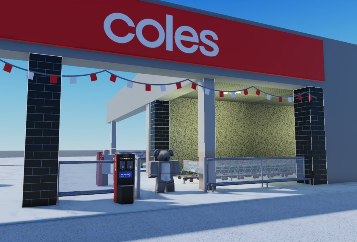 #RobloxDev 
#Roblox <a href="/Coles/">Coles Supermarkets</a>
