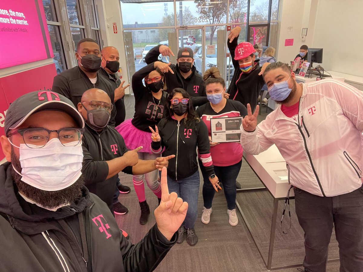 Alright Mat, Bella and team at our Joliet PCS Mobile location are on fire!!! 3Peat OCT Top 5 - Big 5 ranked #246 in the nation and not stopping 🙌 Ready for Magenta weekend! <a href="/tyler_bramkamp/">Dad</a> <a href="/ginakraft26/">Gina Kraft</a> <a href="/L_Salazar18/">Layla Salazar</a> <a href="/MagentaDama/">Sherri Alejandre</a> <a href="/richgarwood/">Rich Garwood</a> <a href="/RJGomezIII/">Rafael J. Gómez lll</a> <a href="/TracyNolan_/">Tracy E. Nolan</a> <a href="/codybwelker/">Cody Welker</a>