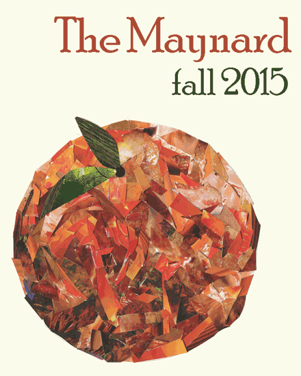 MaynardPoetry's tweet photo. THE MAYNARD | Fall 2015 Issue Cover Art
Since 2021, The Maynard cover art feature an interpretation of an orange—a reference to the New York School writings. Here's Ebony Jansen's collage “Glad I didn’t say...” To view the covers: https://t.co/j6owKH7l6G
#TheMaynard https://t.co/WUiLD0cyN7