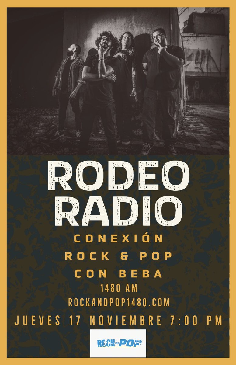 RuedaBeba's tweet photo. Jueves de Conexión con Beba Rueda y megabandota en cabina @radio_rodeo inda house!!! 7pm @rockandpop1480 🎼🎵🎶❤️🤘 https://t.co/ni9M6S4rk1