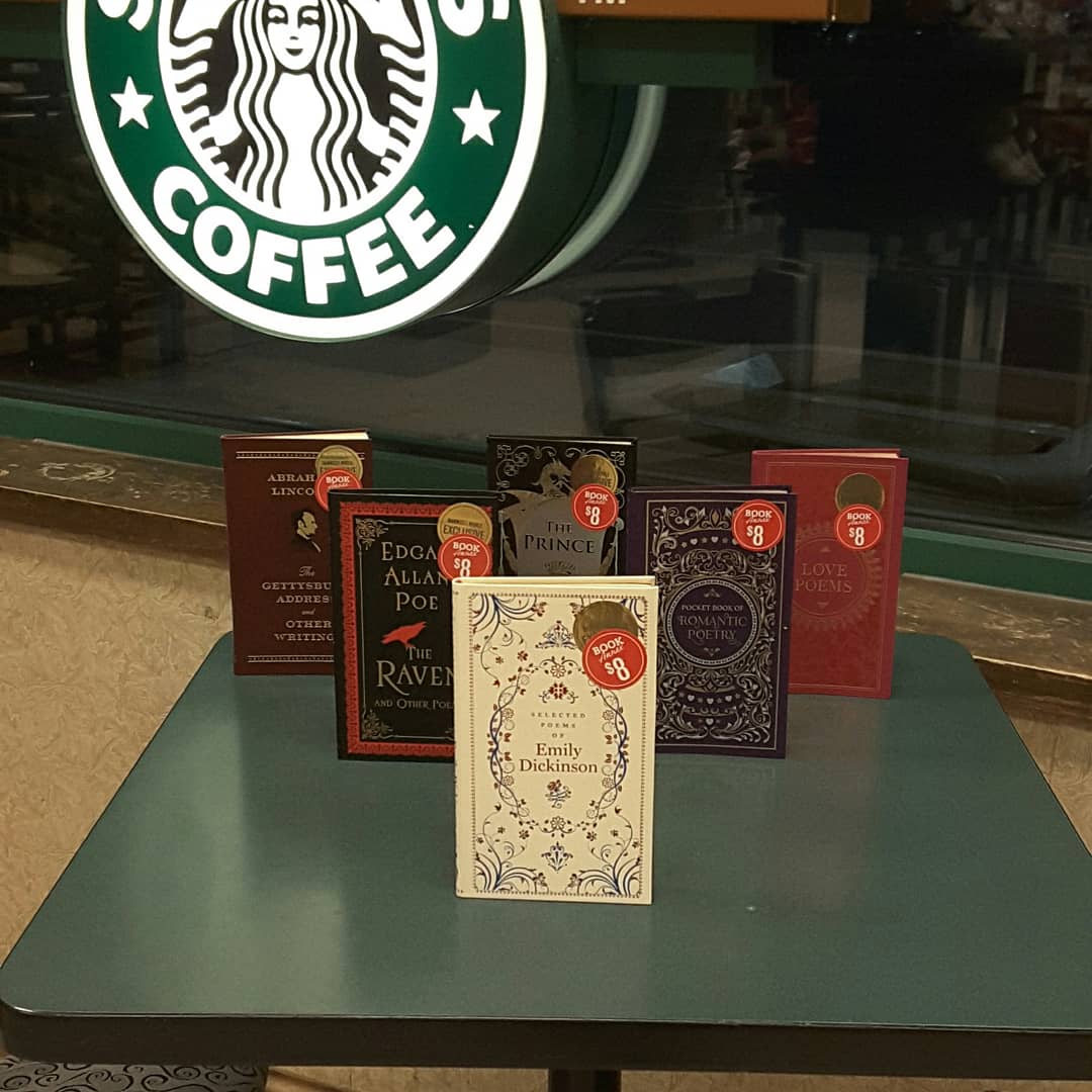 BNPittsfield's tweet photo. Come check out the classics section of our Book Annex here at Barnes and Noble! Beautiful copies of the works of William Shakespeare, Edgar Allan Poe, Jane Austen, and countless others! All titles $25 or less! Get them before they're gone! https://t.co/qHlKlxU0Jm
