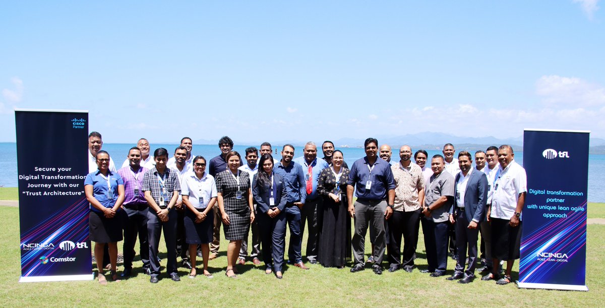 TelecomFJ's tweet photo. Today, Telecom along with its support partners, NCINGA and Cisco, hosted a workshop with stakeholders from Fijian public and private industries.
Read More: https://t.co/5WVNGKSf9y
#TelecomFiji #TelecomEnterprise #NCINGA #Cisco #Fiji https://t.co/hfCVCxIHcO