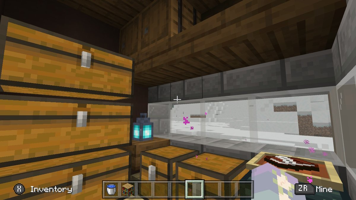 HelioOnHelium's tweet image. new build for a streamer :] |{Pt 2}| #Minecraft #NintendoSwitch #MinecraftBuildIdeas #buildideas