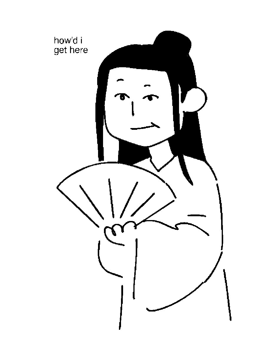 continuing my streak of somehow-still-not-drawing-the-main-characters-of-the-Untamed fanart 