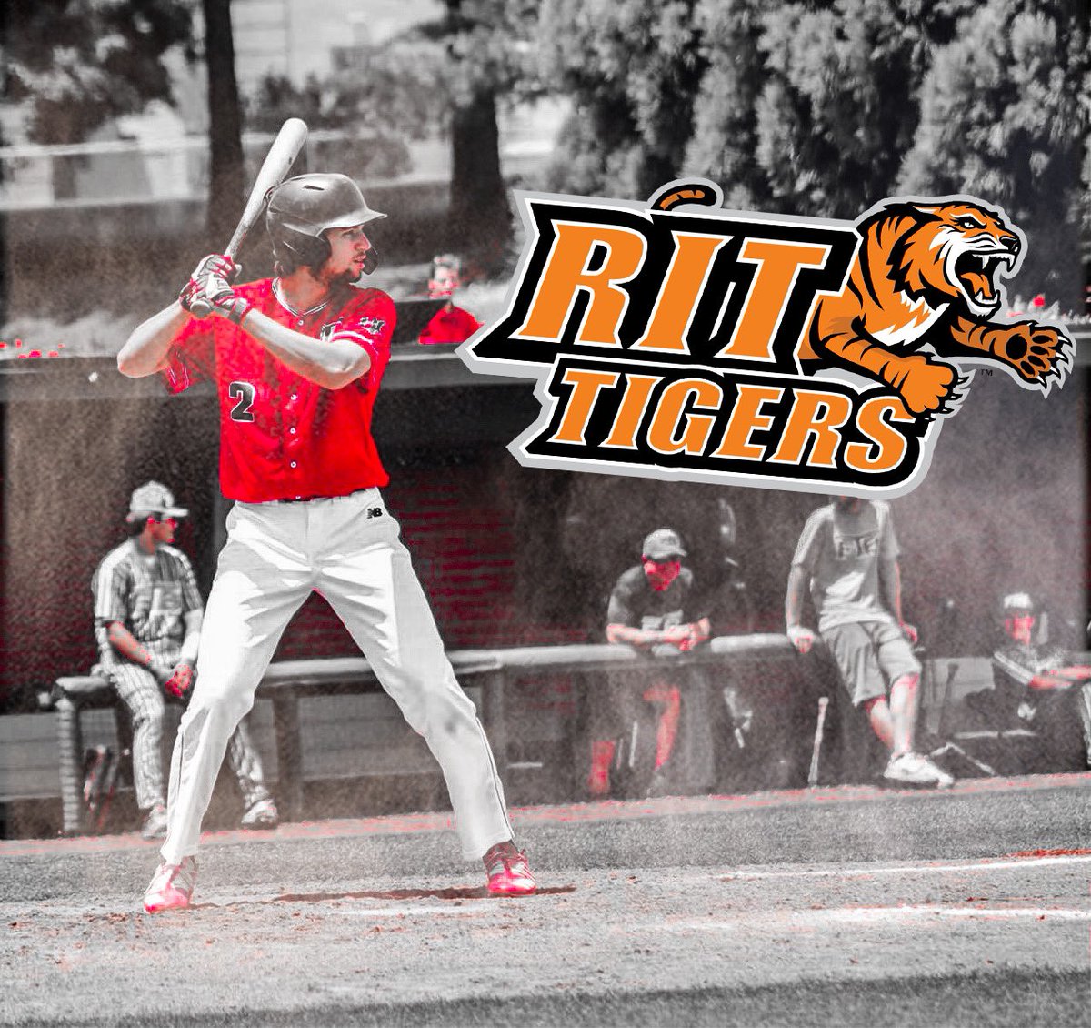 robcarp237's tweet photo. I’m very excited to announce my commitment to further my academic and baseball career at Rochester Institute of Technology. Thank you to my coaches, family, and friends who have been there for me throughout the years. Go Tigers! @rit_baseball @DMVProspectsBSB @PBRMaryland https://t.co/hNiPmHzqXP