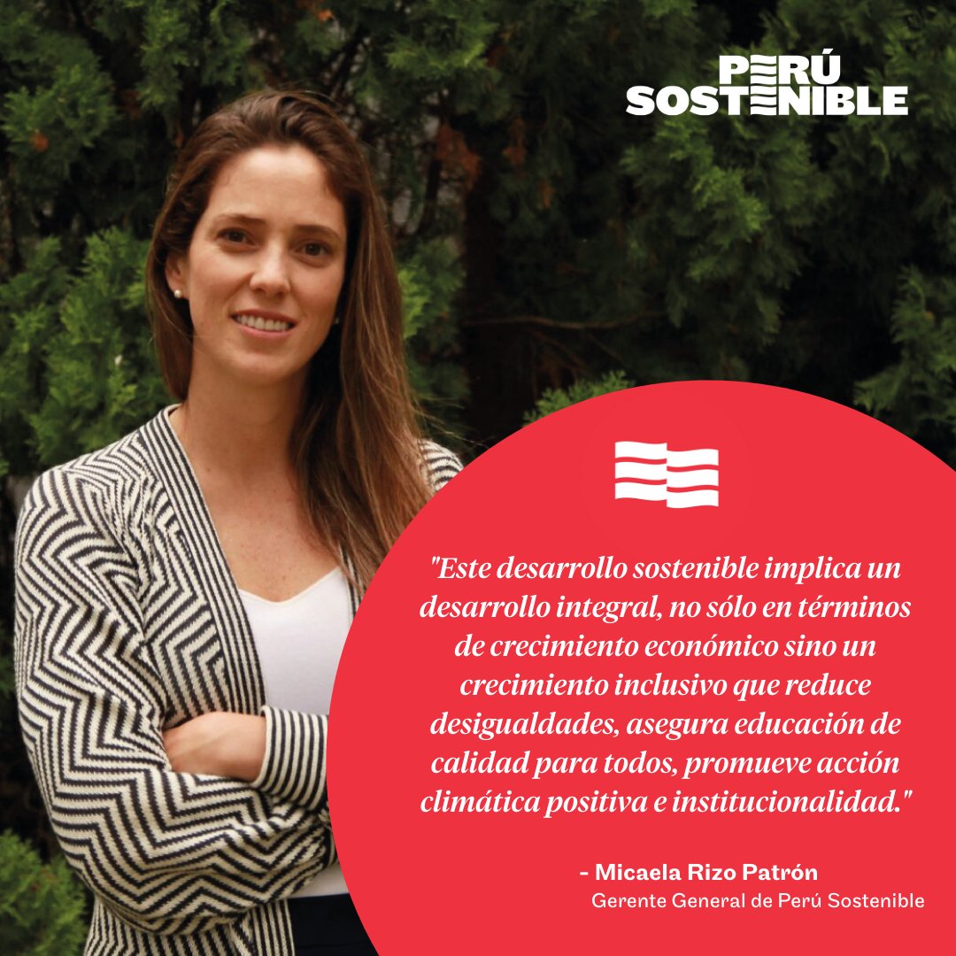 _perusostenible's tweet photo. Hoy, Micaela Rizo Patrón, Gerente General de Perú Sostenible participó en el #CADEejecutivos de @IPAE, donde se reflexionó sobre los esfuerzos del sector público y privado para producir bienestar a todos los ciudadanos de nuestro Perú🇵🇪. https://t.co/JtIDaSHcKe