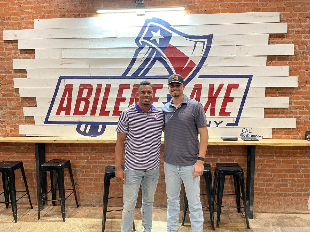 ACU_Baseball's tweet photo. 🪓 🎯 🪓

Annual night at Abilene Axe Co.

🏆 @Trevor_jackson7 &amp; @Egli_70 
🥈 @carter_sells &amp; @BashRandle https://t.co/1lceyEJQqL