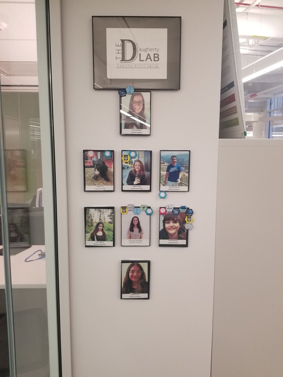 DrAnaDaugherty's tweet photo. #DaughertyLab is back!
These skill badges bring me joy. So much fun awarding them to team members for the skill development and small wins that fuel the research. https://t.co/8a3N8q1aqK