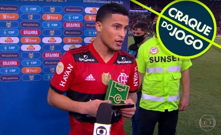 SouDaNacao's tweet photo. João Gomes o craque do jogo!! 👏 https://t.co/SWreryGJUP