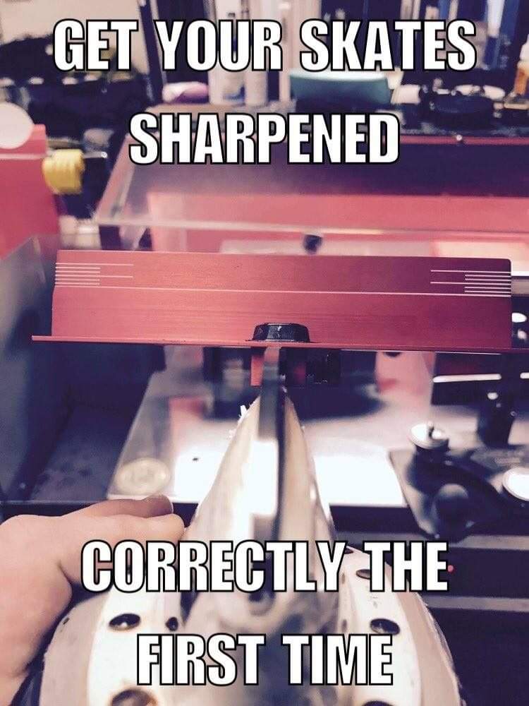 We are open for skate sharpening, please contact us for more details!

Trust us with your blades!