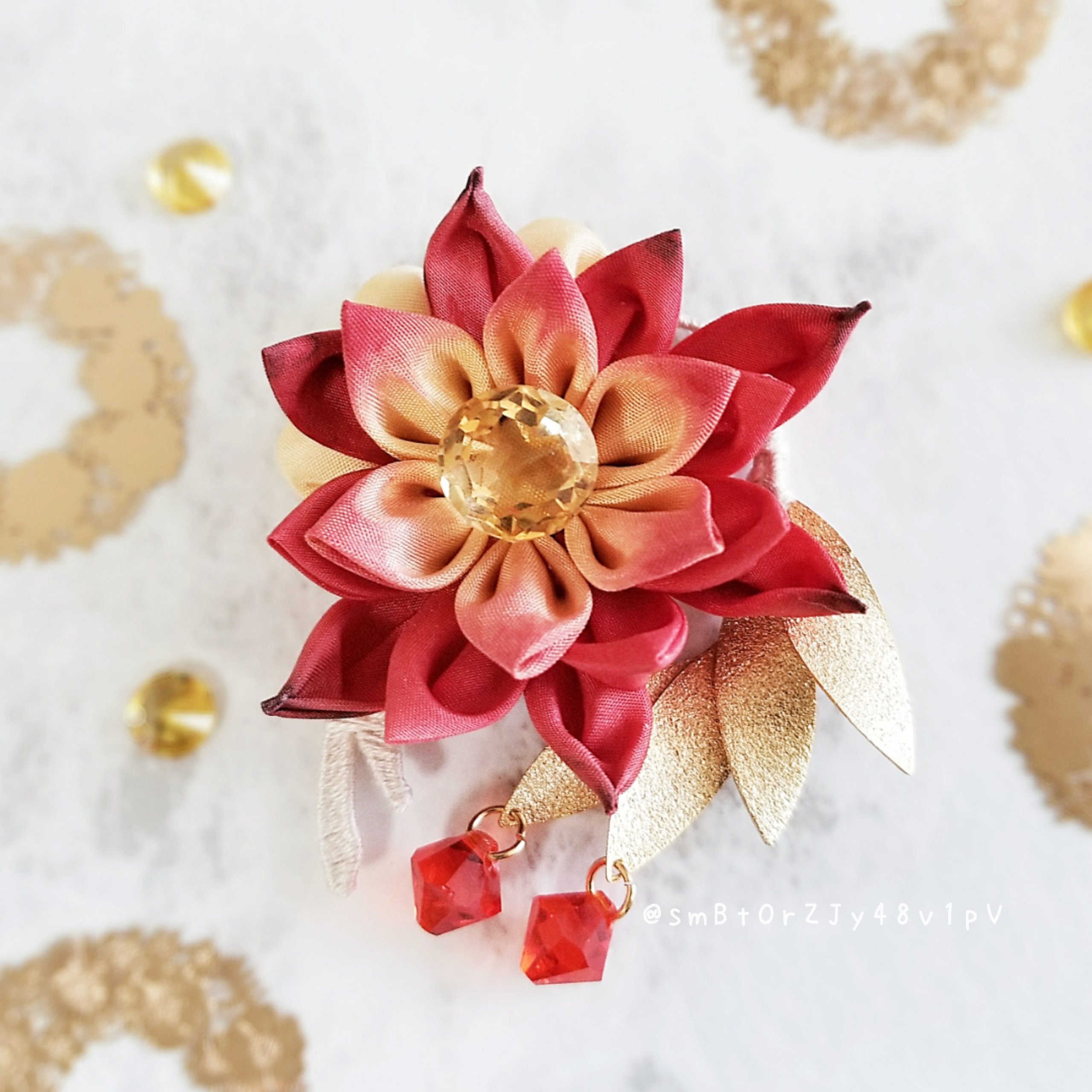 ˏˋ Ten ˎˊ ঌ ໒ 聖遺物 燃え盛る炎の魔女 魔女の炎の花 Crimson Witch Of Flames つまみ細工で作りました ๑ ᵕ ๑ 胡桃ちゃんの為に無妄引責密宮へ通ってる皆様へ 火魔女が出ますように ๑ ㅂ و 個人の二次創作物です 原神 原神