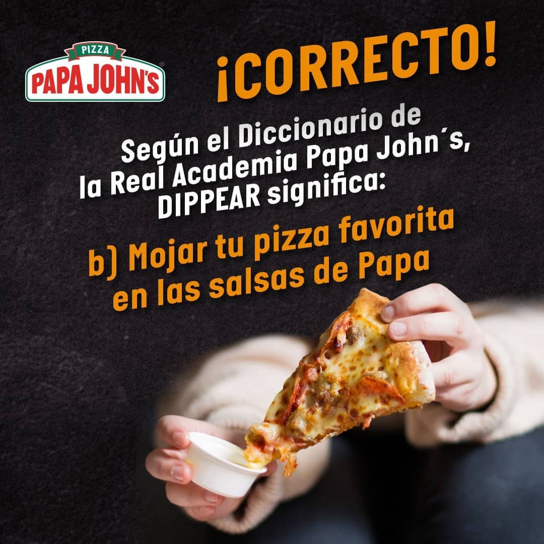 PapaJohnsVe's tweet photo. ¡Aprende con el sabor de Papa!
¿Sabes qué significa DIPPEAR?
Cuéntanos en los comentarios.
#DIPPEAR #realacademiappj #nuevotermino #juntos #amigos https://t.co/6Mr20GkoDy