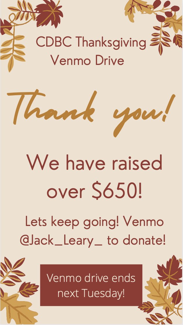 CollegeDemsBC's tweet photo. Thank you all so much for your donations so far and to everyone helping spread the word! We are collecting donations through next Tuesday so let’s keep up the good work! https://t.co/oReKHkO8qj