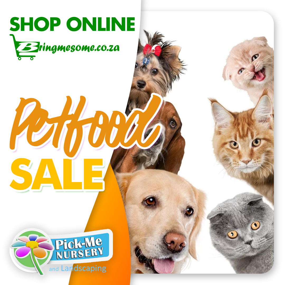 BringMeSomeSA's tweet photo. 𝙋𝙚𝙩𝙛𝙤𝙤𝙙 𝙨𝙖𝙡𝙚 𝙖𝙩 𝙋𝙞𝙘𝙠-𝙈𝙚!
20% Discount on our best selling and highly rated brands

We have a variety of products on sale :
All products less 20% while stocks last

Get all your products at @PickMeNursery , 30 Peter Rd, Tres Jolie, Roodepoort

#sale #petfood https://t.co/6y0Tcyqaif
