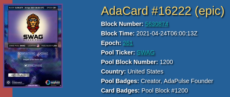 adafolio1's tweet photo. 🥇Congratulations to the Winners🥇
Season 3 of #FantasyStaking is over!!
Each game's winner won a FREE uncommon #AdaCard🔥
The overall winner was @ectothor winning an EPIC #AdaCard🥳
Make sure to signup for Season 4 at the link in BIO!!
#Cardano #CNFT #CardanoCommunity https://t.co/8ixd0d7JVQ