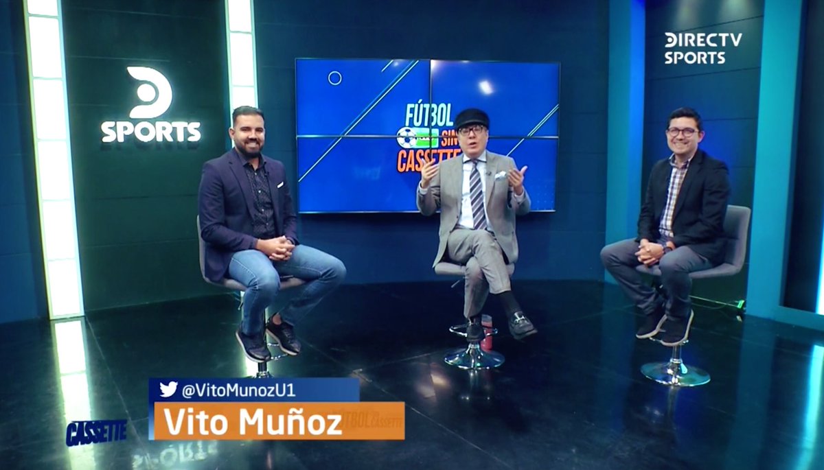 DSportsEC's tweet photo. ¡Al aire una nueva edición de @f_sin_cassette ⚽️!
Esta noche nos acompaña @VitoMunozU1, reconocido periodista deportivo y empresario ecuatoriano 🇪🇨. ¡No te lo pierdas!
📺 @DIRECTVSports (canales 610/1610 HD)
📲💻 @DIRECTVGO
⏰ 21h30 - 22h30
#️⃣ #FSCxDIRECTV https://t.co/5Ww1KjCCxh