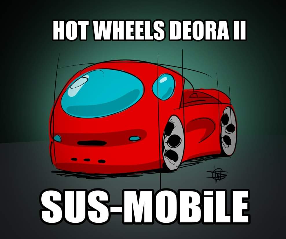 COSTUM_04's tweet photo. Among Us 🥲
#HotWheels #AmongUs #HotWheelsUnleashed #Deora #DeoraII https://t.co/oMHHLFvJNv