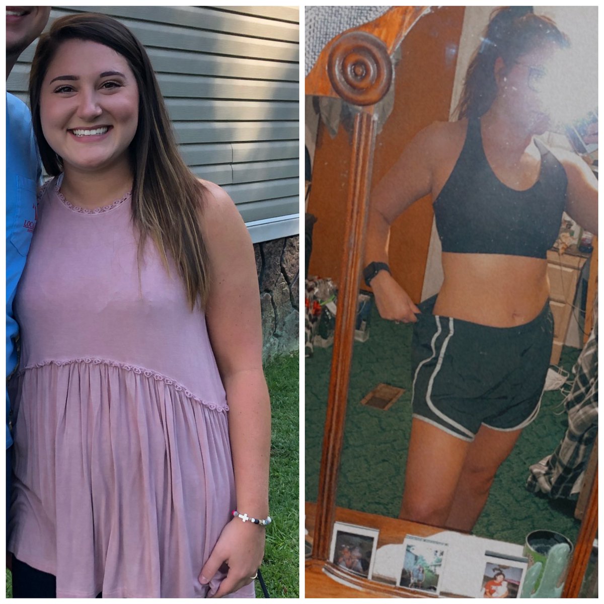 ashhh_phillips's tweet photo. 16 pounds later and finally have the little curve in my waist. Screaming. https://t.co/9Ga7PxsLDH