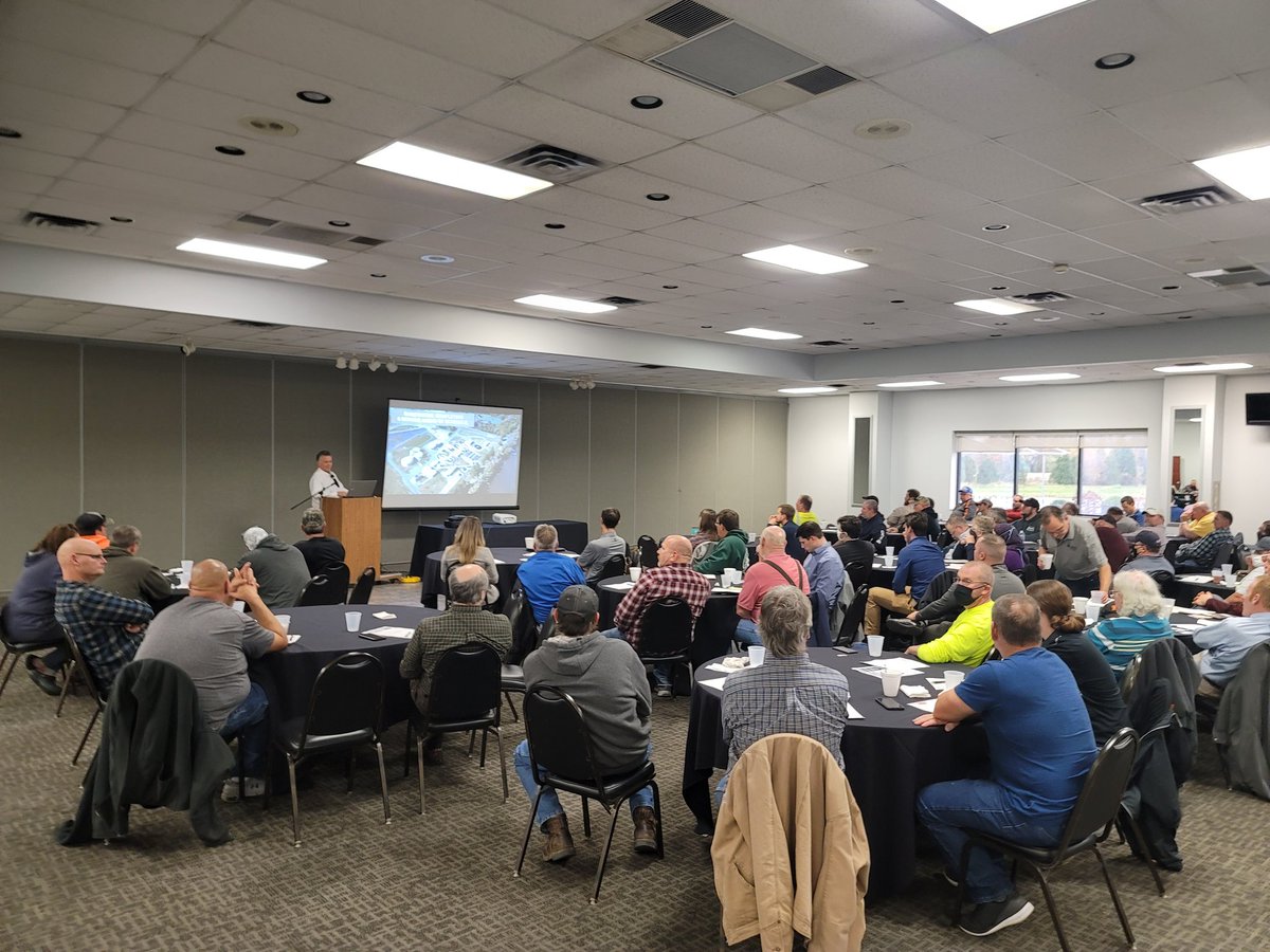 Great times with #NWOWEA. The City of Tiffin hosted, provided a tour and a presentation at today's meeting. We also toured <a href="/HeidelbergU/">Heidelberg University</a>'s water lab and spoke with students about job opportunities available as a #water_professional. What an amazing program! <a href="/Ohio_WEA/">Ohio Water Env Assn</a> <a href="/laura261/">Laura Wright</a>