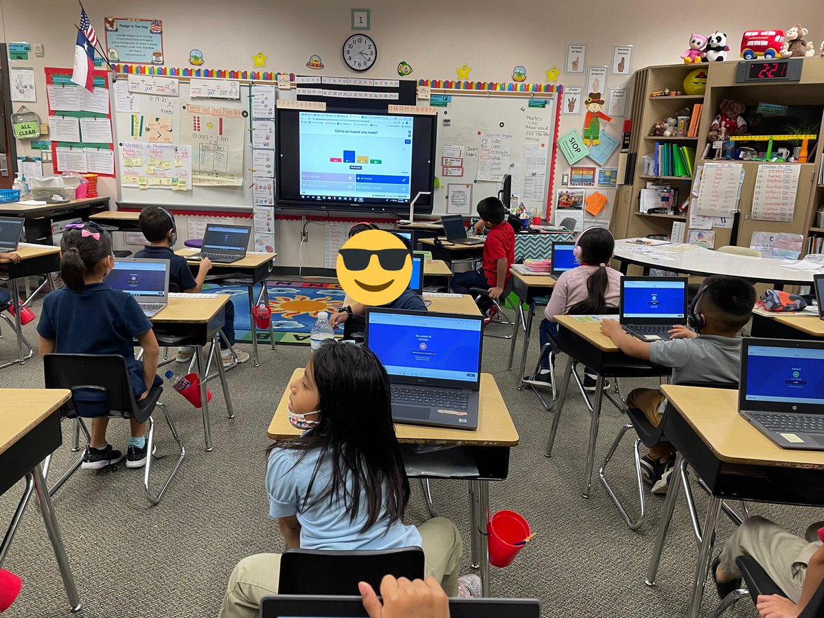 MrsBarronHornEl's tweet photo. Science and Kahoot are always fun! #FirstGradeDual #HornCubsCare @Horn_Dream_Big https://t.co/oh6X8RWw9X