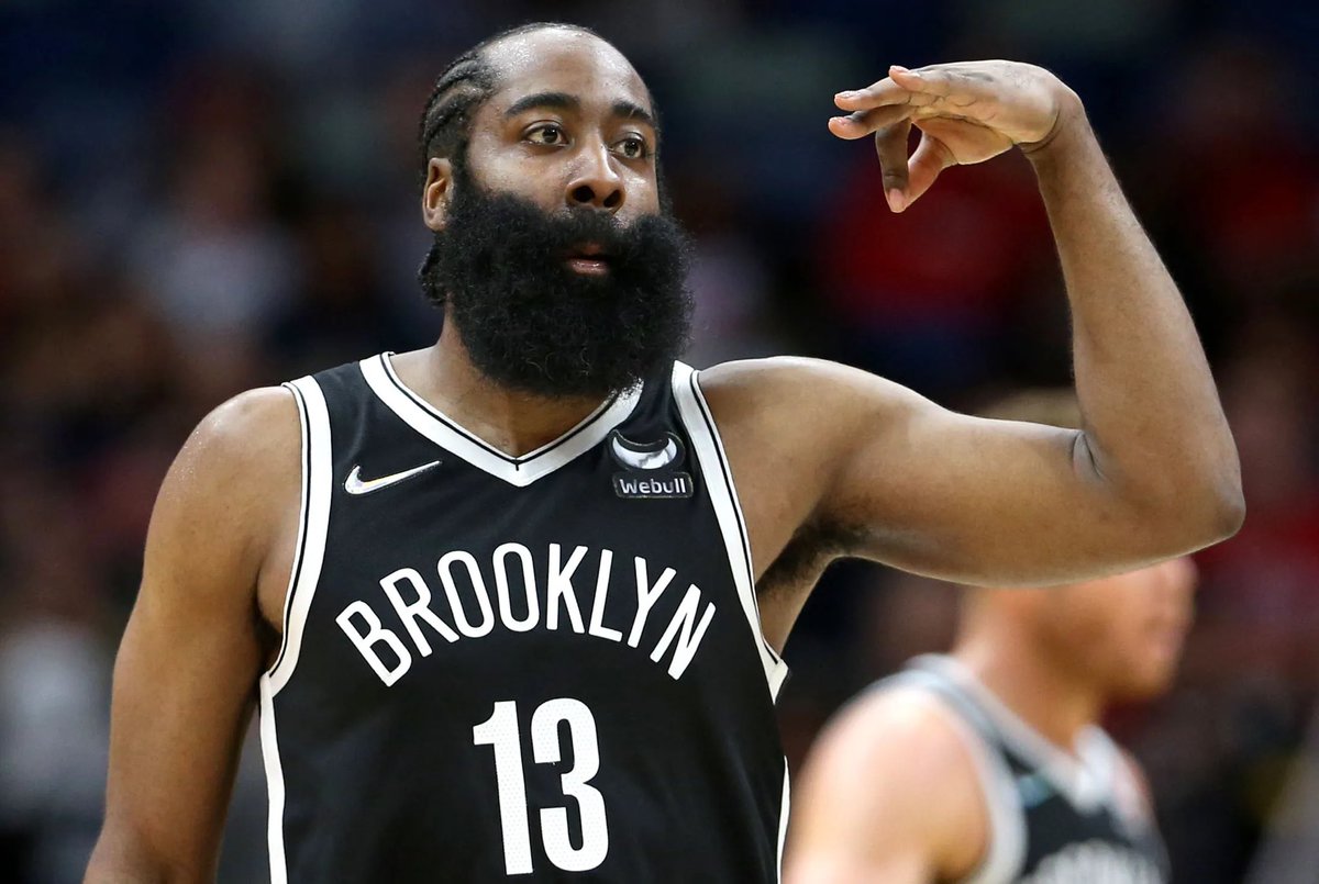 TheHoopCentral's tweet image. James Harden tonight: 

27 Points 
10 Rebounds 
7 Assists 
2 Steals
1 Block
50% FG